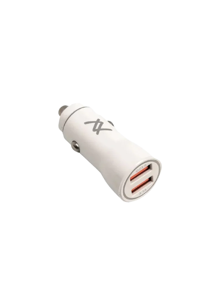 l'avvento Car Charger MP319 QC3 Dual USB 18W - White xprs