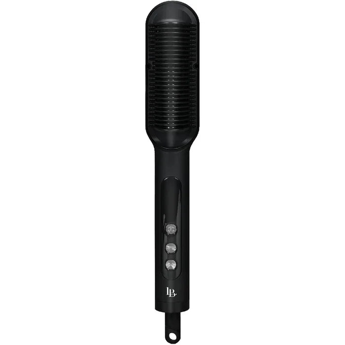 Front view of the black Labelle Straight Pro Brush model LB003 available at XPRS.