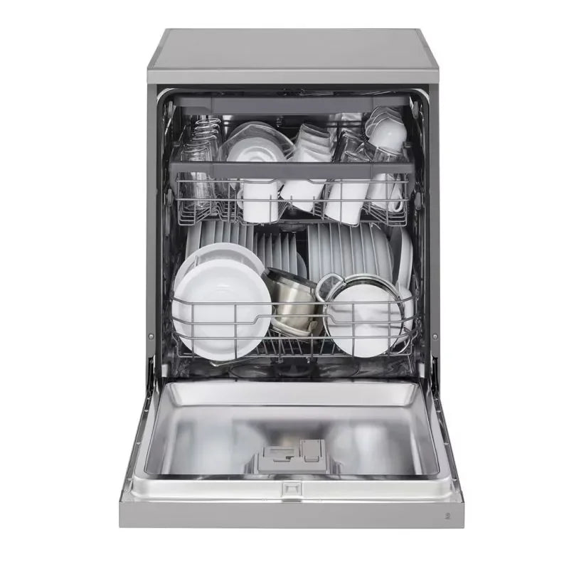 LG FreeStanding QuadWash™ Dishwashers , 14 Persons Inverter Motor Prime - Silver - DFC513FVE