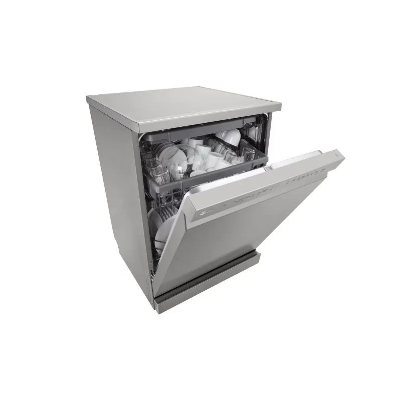 LG FreeStanding QuadWash™ Dishwashers , 14 Persons Inverter Motor Prime - Silver - DFC513FVE