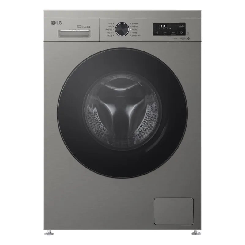 LG 8KG Front Load Washing Machine 1400RPM, ThinQ (Wi-Fi)