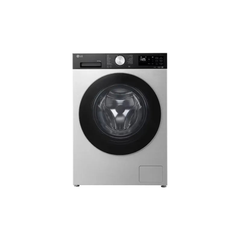 LG Front Load 10KG Washing Machine 7KG Dryer 1400RPM, ThinQ (Wi-Fi) - Dark Silver - F4X5RRG23BN