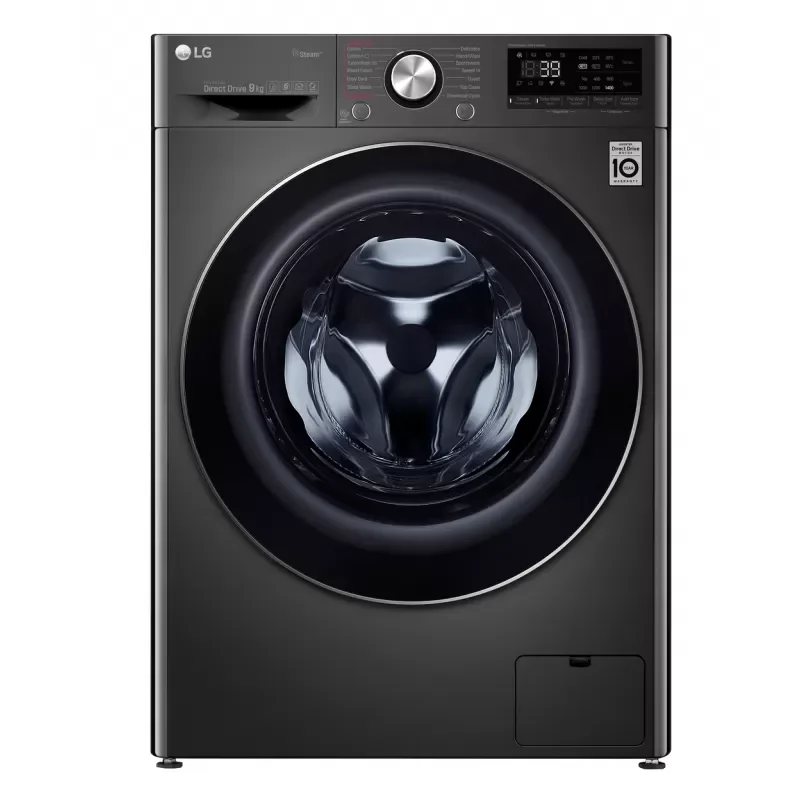 LG Vivace 9 Kg Washing Machine with AI DD Technology - Black - F4R5VYG2E