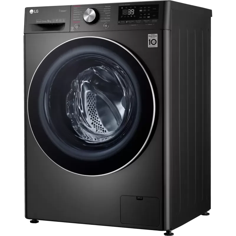 LG Vivace 9 Kg Washing Machine with AI DD Technology - Black - F4R5VYG2E