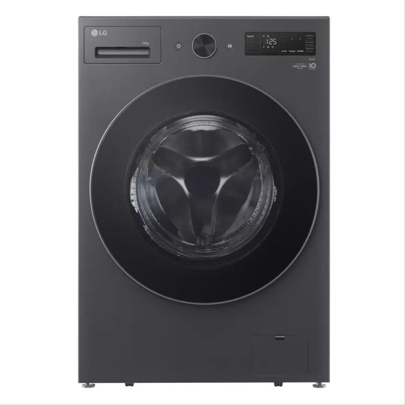 LG Front Load Washing Machine 6Motion AI DD Motor TurboDry Inverter - Essence Graphite - F0Z8DYP24