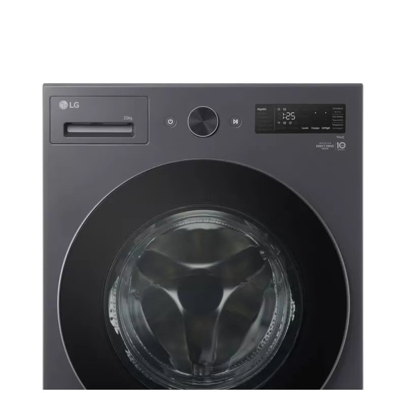 LG Front Load Washing Machine 6Motion AI DD Motor TurboDry Inverter - Essence Graphite - F0Z8DYP24