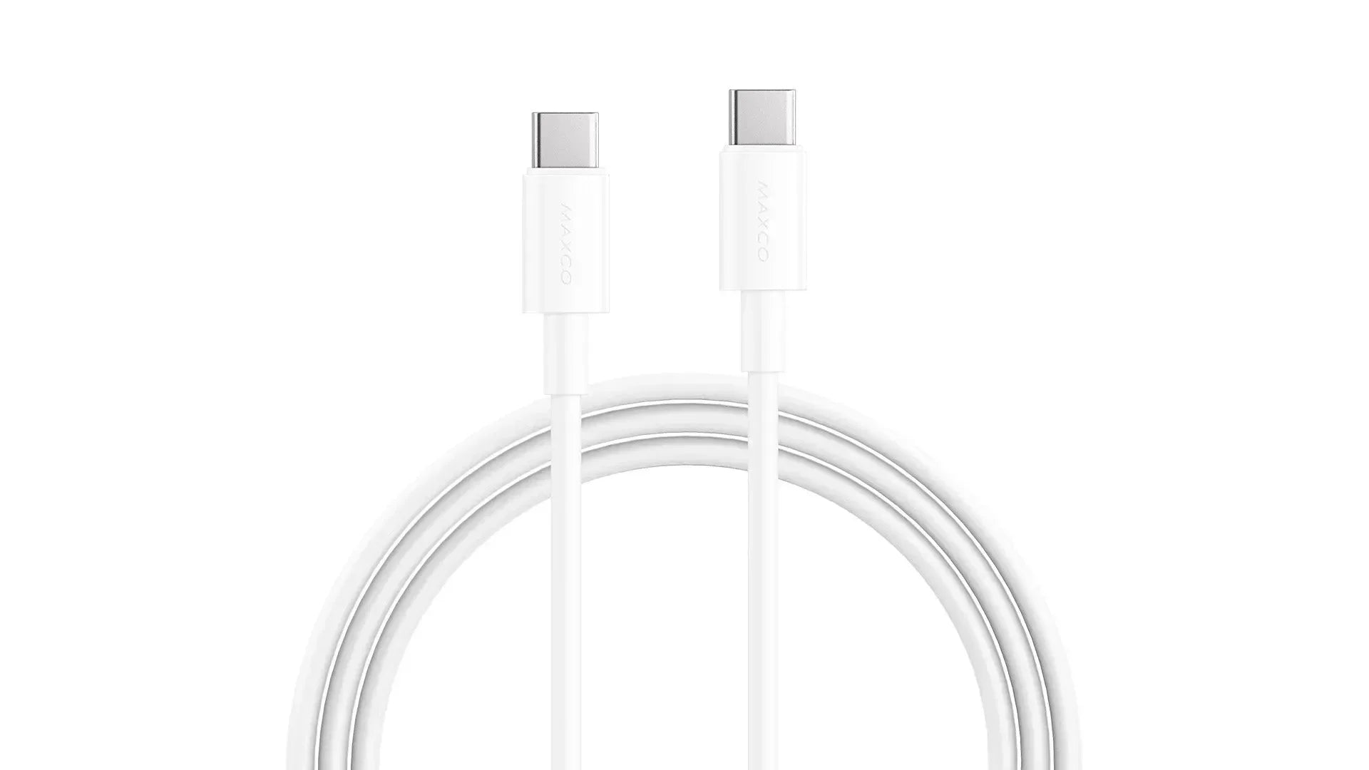 Maxco MTC-P03CC Origin Data Cable Tybe-c to Tybe-c 100CM - White - XPRS