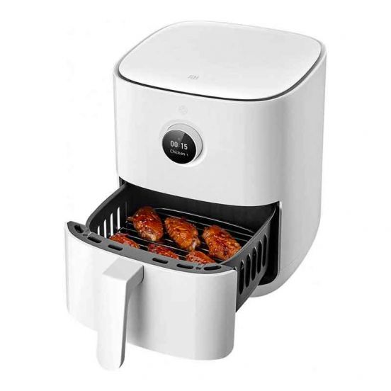 Xiaomi Mi Smart Air Fryer 3.5L, 1500W OLED Touch Screen - White