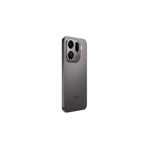 oppo find X9 pro 16G Ram 512GB Titanium Charcoal back side view