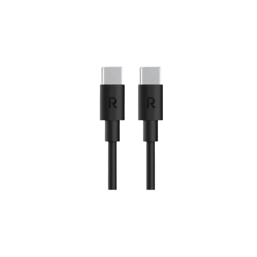 كابل RAVPower USB-C إلى USB-C 2 متر - أسود