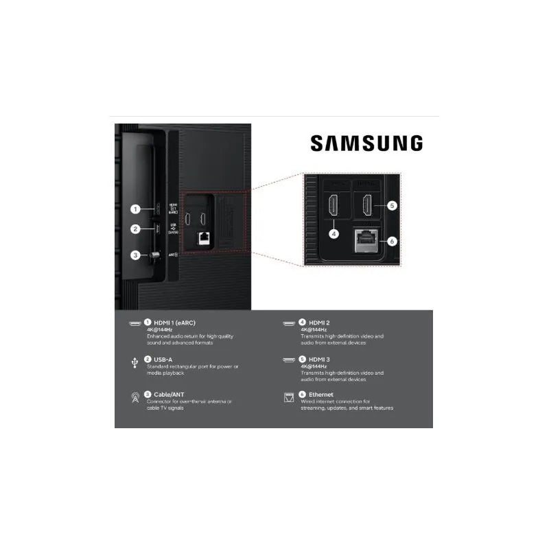 Samsung 75" Class Mini LED UHD 4K Smart TV - 75M80H