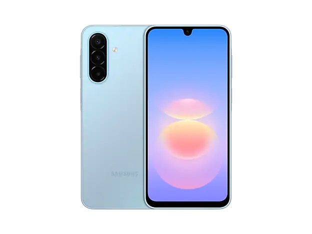 Samsung Galaxy A18 4G 128GB 6GB RAM in blue, front view
