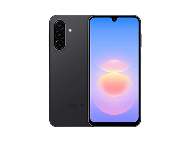 Samsung Galaxy A18 4G in Black, front view