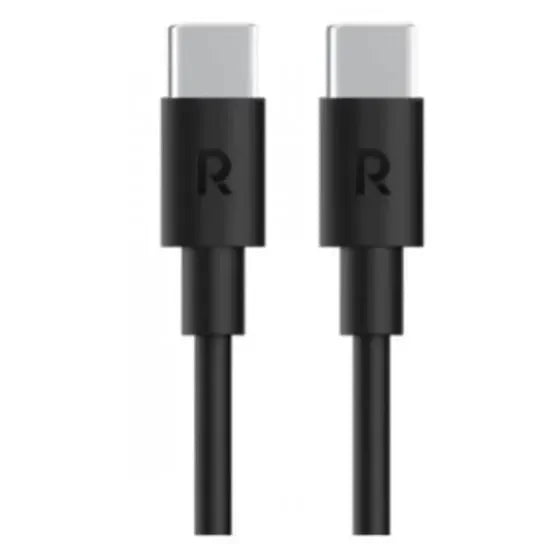 كابل RAVPower USB-C إلى USB-C 2 متر - أسود
