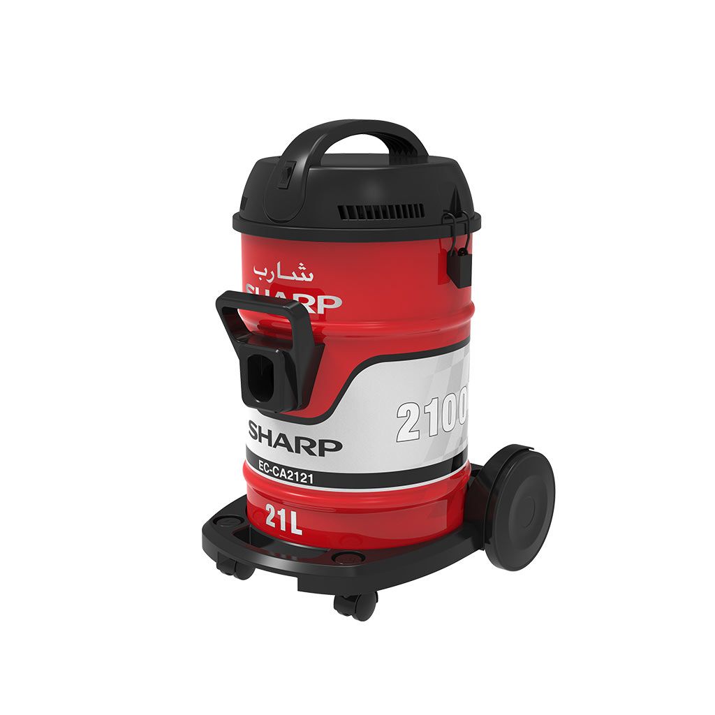 <tc>مكنسة كهربائية شارب ، 2100 واط، فلتر قماشي، أحمر، EC-CA2121-X</tc>