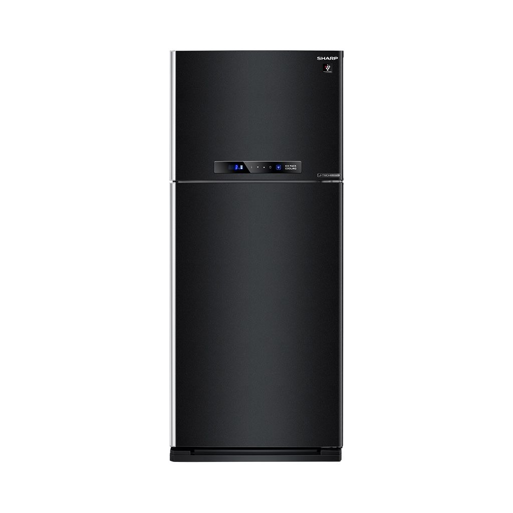 Sharp Refrigerator 2 Door 450 Litre No Frost with Digital Screen Black SJ-PV58G-BK