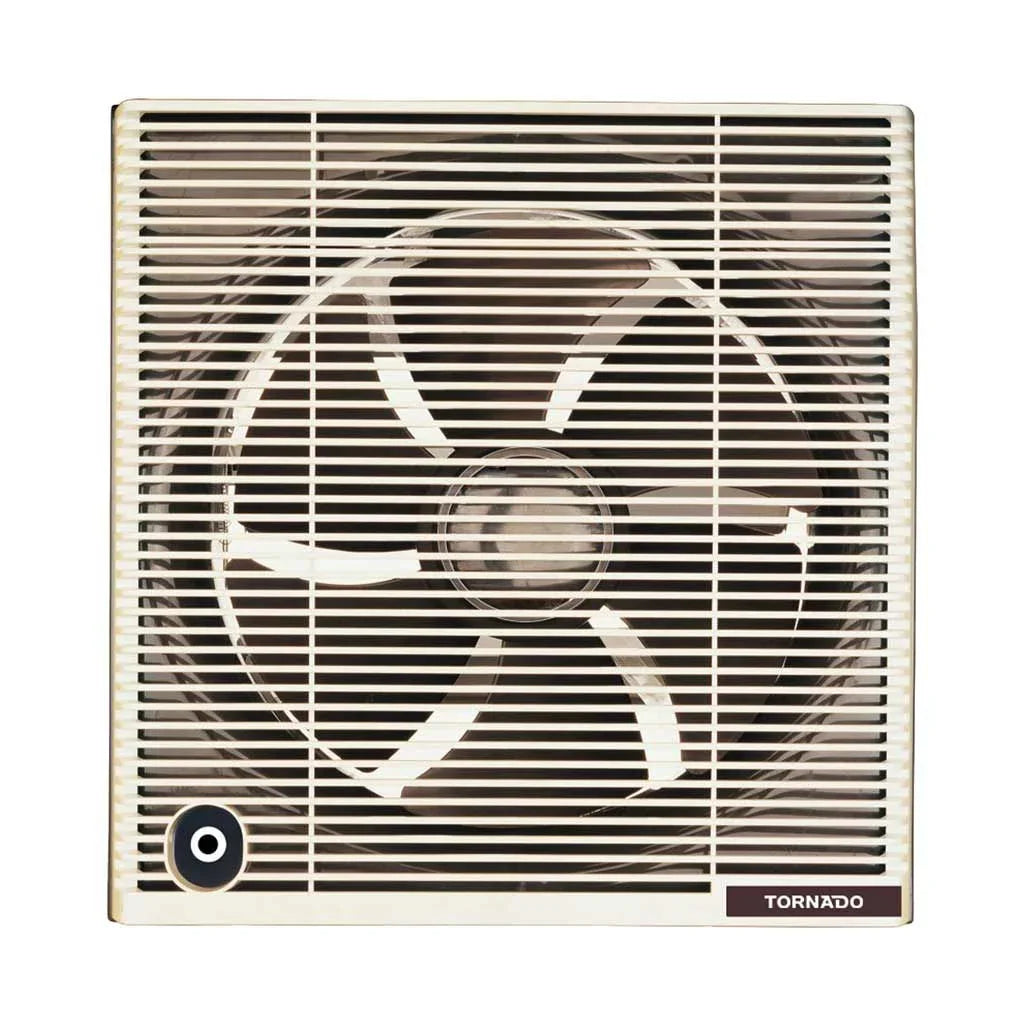Tornado Bathroom Ventilating Fan 30CM Privacy Grid - Creamy - TVS-30CM