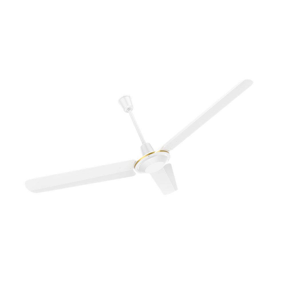 Tornado Ceiling Fan 56 Inch With 3 Metal Blades And 5 Speeds White TCF56H