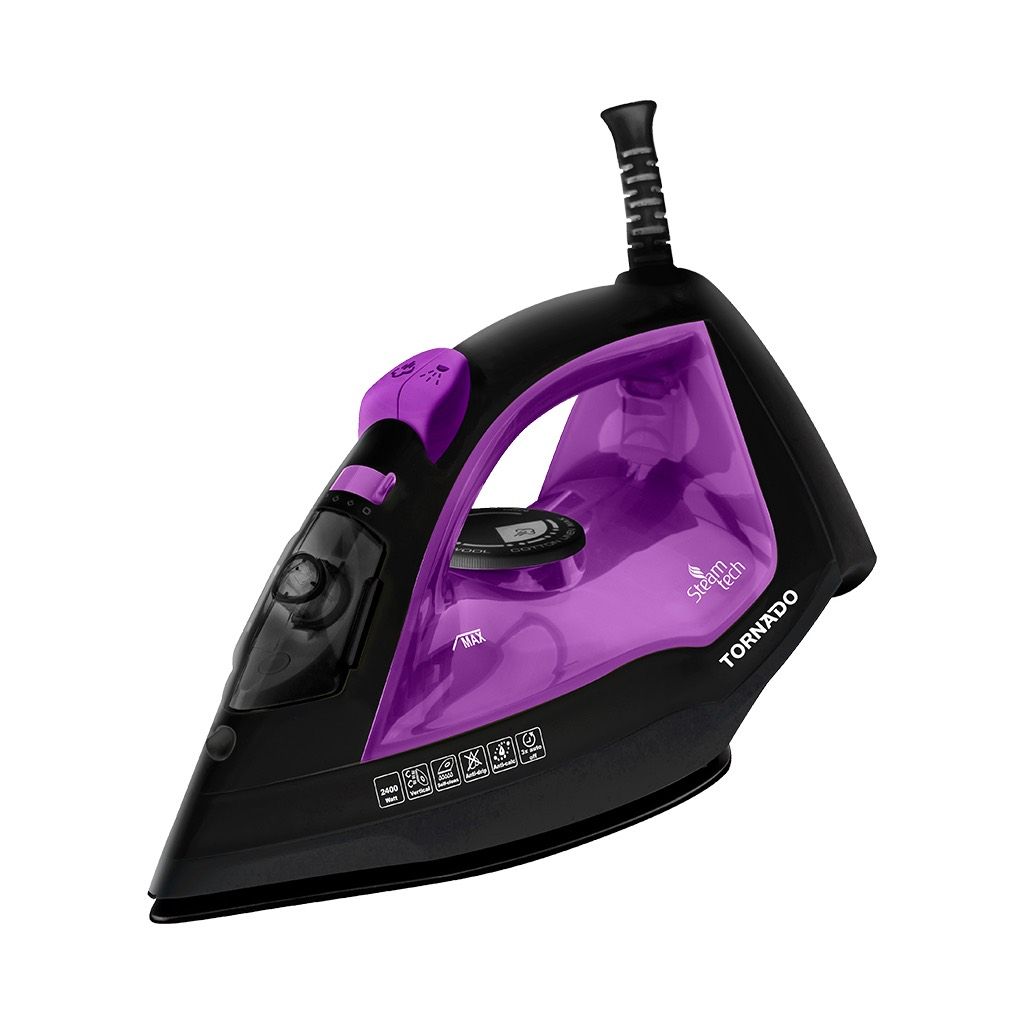 Tornado Steam Iron 2400W Ceramic Soleplate - TST-2400NC
