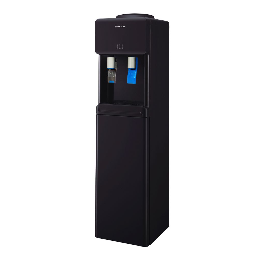 Tornado Water Dispenser 2 Faucets Normal and Cold Water - Black - WDM-N30KSE-BK