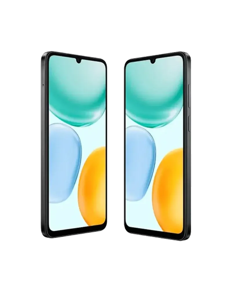 two_Honor_X5c_plus_4GB_Ram_128GB_black_front_view