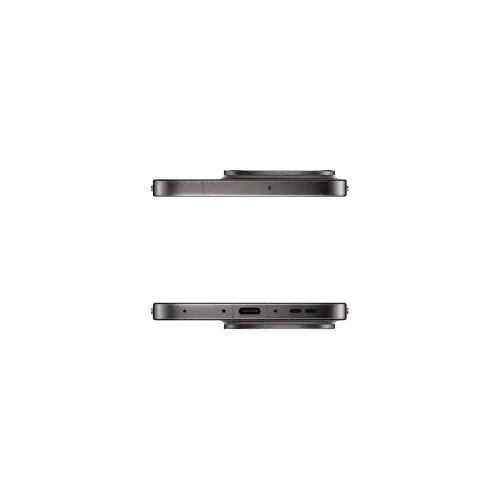 two oppo find X9 pro 16G Ram 512GB Titanium Charcoal bottom view