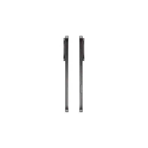 two oppo find X9 pro 16G Ram 512GB Titanium Charcoal side view