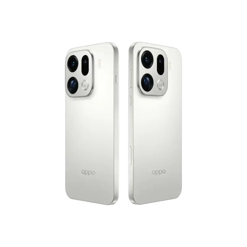 two oppo find X9 pro 16G Ram 512GB white