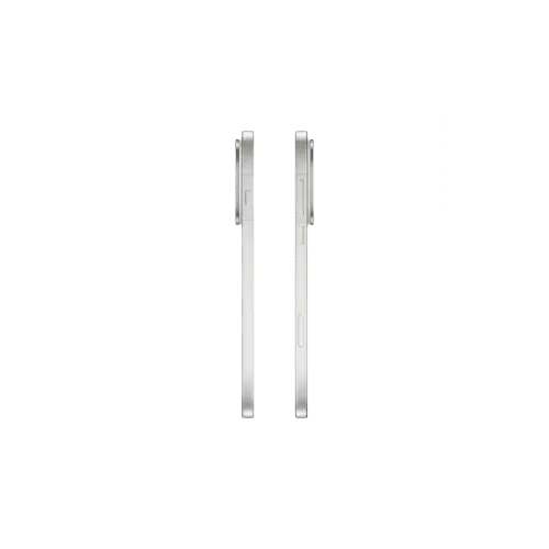 two oppo find X9 pro 16G Ram 512GB white side view