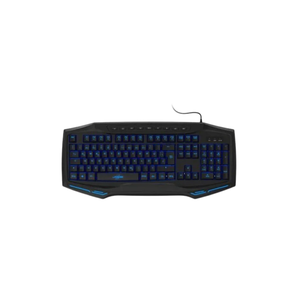 uRage Exodus 300 Illuminated Gaming Wired Keyboard - Black xprs