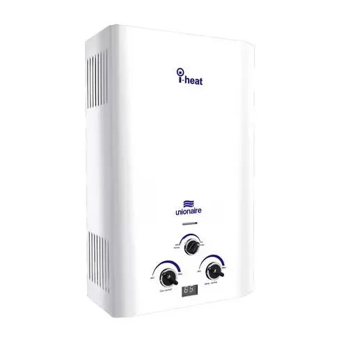 Unionaire i-Heat Gas Digital Water Heater,10 Liters, White- UGH100DWT