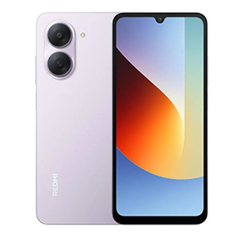 Front view of the Xiaomi Redmi A7 Dual Sim 4G 3GB Ram 64GB smartphone in purple.