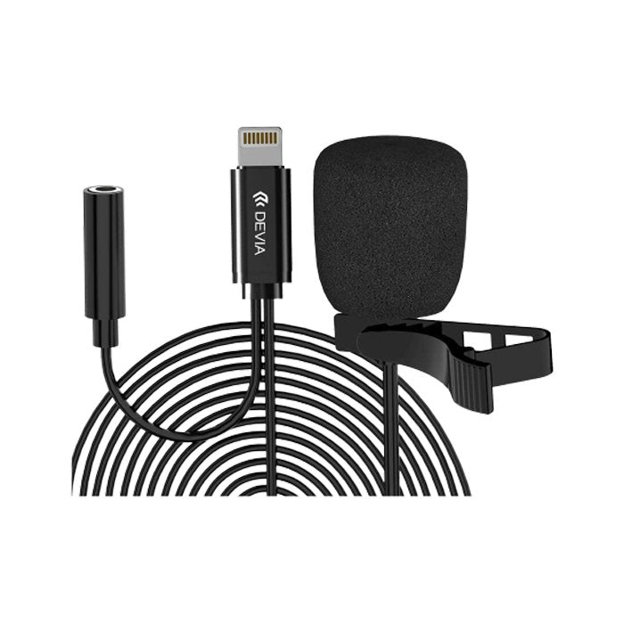 Devia Smart series wired Microphone Lightning, length 1.5M - XPRS