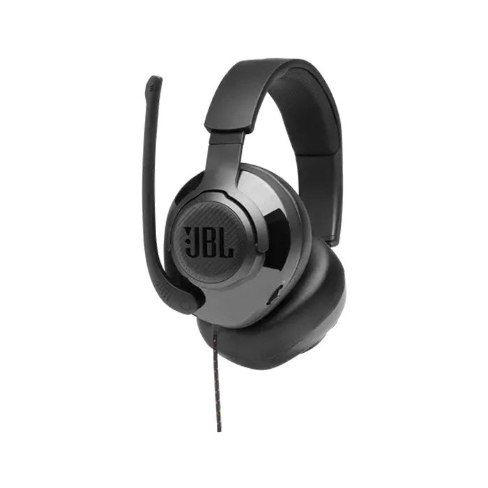 JBL QUANTUM200BLK Wired Over-Ear Gaming Headset with Flip-Up Mic Black - XPRS