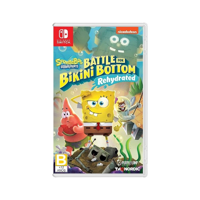 Spongebob SquarePants: Battle for Bikini Bottom Rehydrated ( Nintendo Switch ) - XPRS