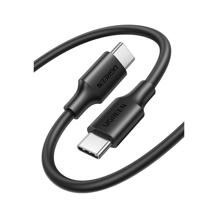 Ugreen USB-C to USB-C PD60W Fast Charging Cable (1M) - Black - XPRS