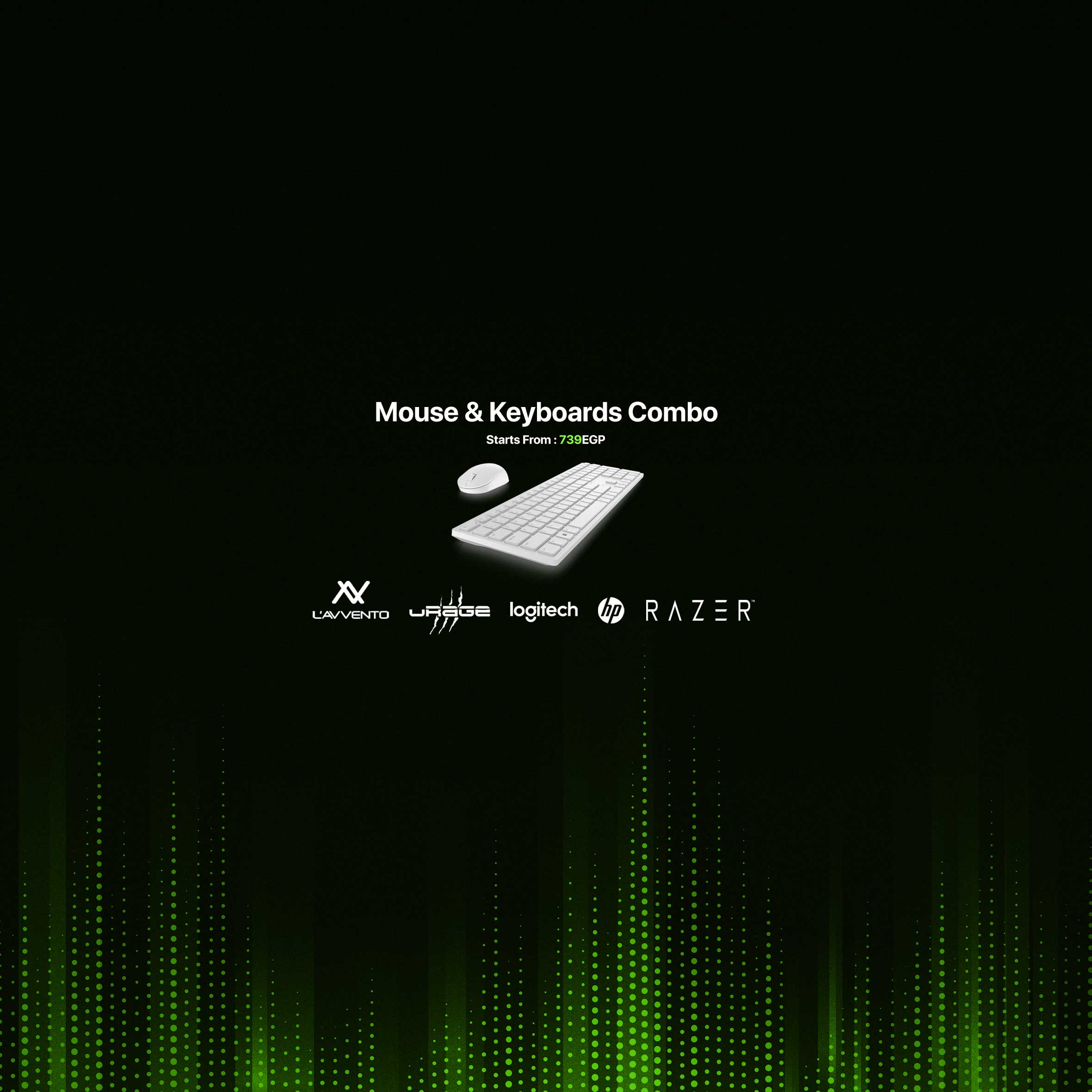 Mouse and keyboard combo