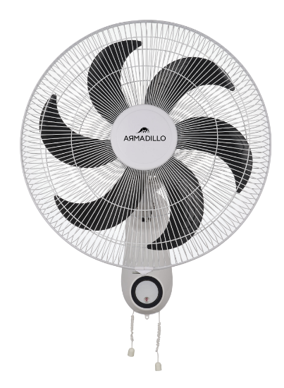 Armadillo Wall Fan 18" 70 Watt - White