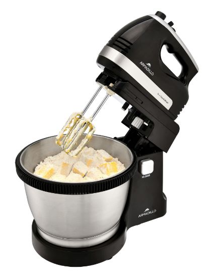 Armadillo mixer, 500 watt, 5 speed, 3.5 liter bowl, black