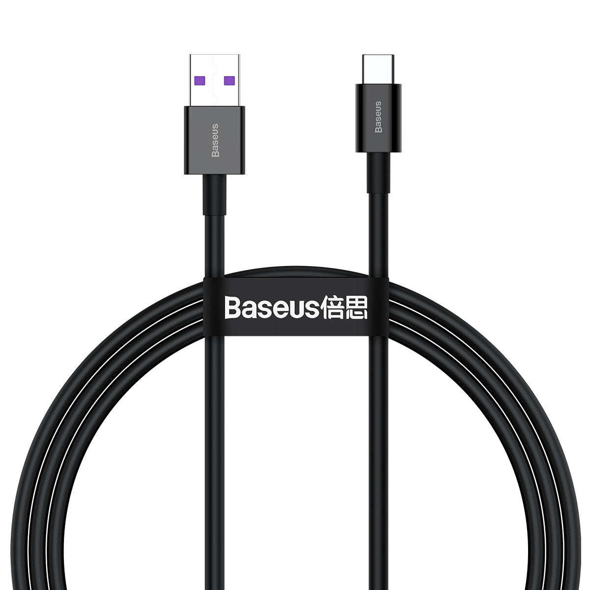 <tc>كابل شحن وبيانات Baseus Superior Series 66 واط USB-A إلى USB-C بطول 1 متر</tc>