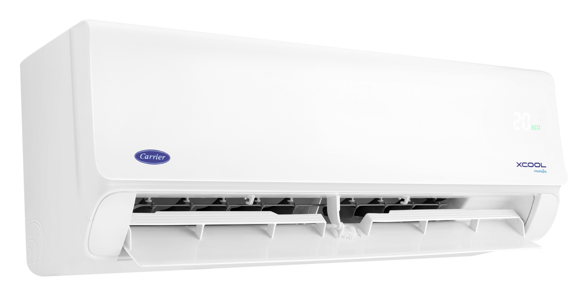 Carrier XCOOL 1.5HP Inverter Cool & Heat Split AC – 53QHEFT12DN8-708F