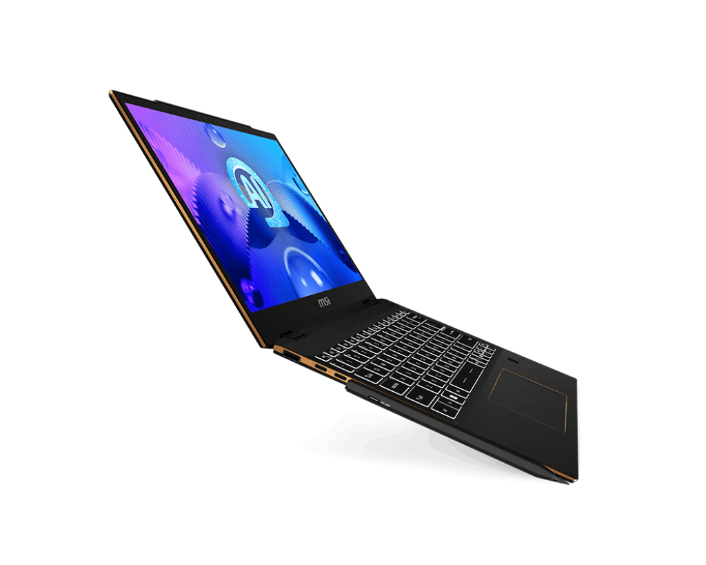 MSI Summit 13 AI + Evo, X360 Intel Core Ultra 7 processor 155H 32GB Ram 1TB M.2 SSD Finger Print 13.3" touch Screen