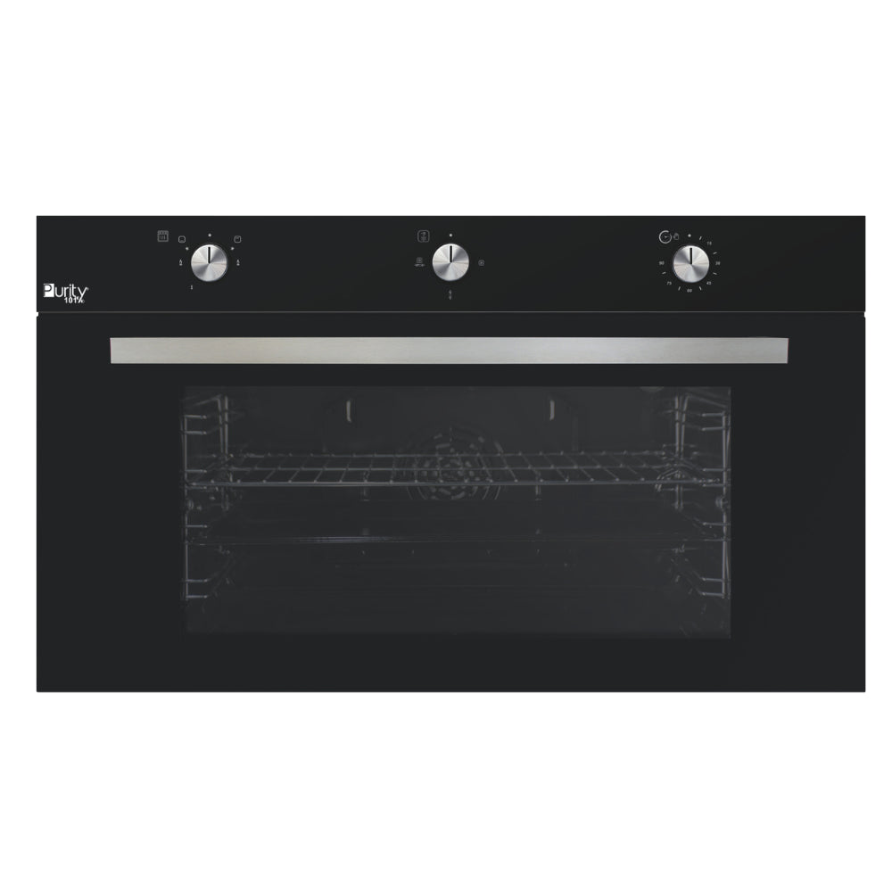 Purity Built-in Gas Oven With Gas Grill 90 CM Full Safety With Fan KPD907GGD GBL