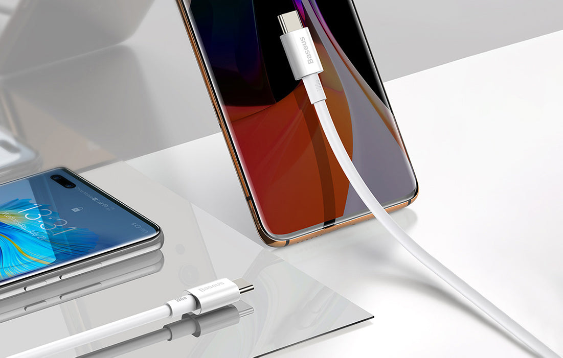 Baseus Superior Series 100w USB-C to USB-C Charging Data Cable 2M
