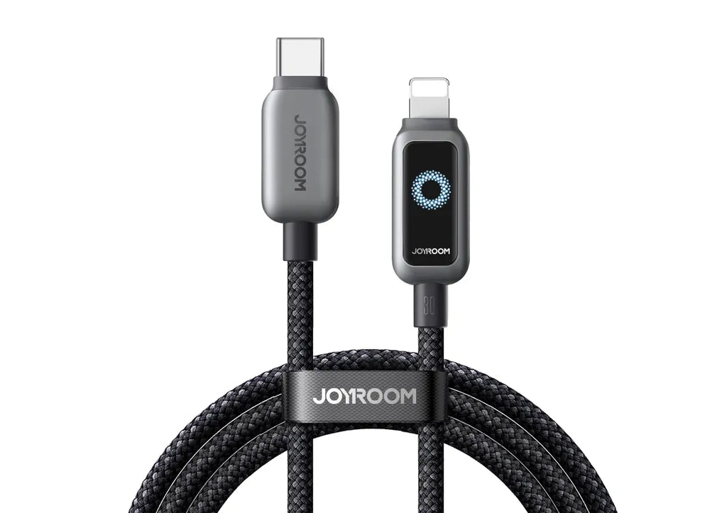 JOYROOM S-A55 StarFlight 30W USB-C - Lightning cable 1.2m - Black