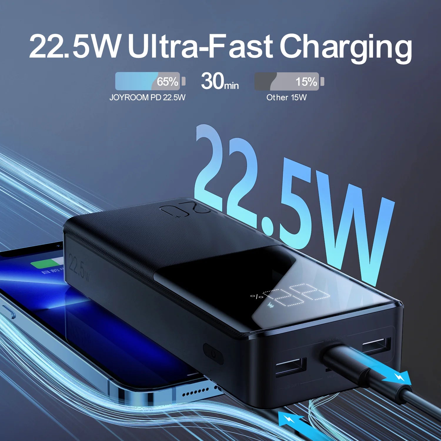 JOYROOM JR-QP192 Mini 22.5W Power Bank 20000mAh