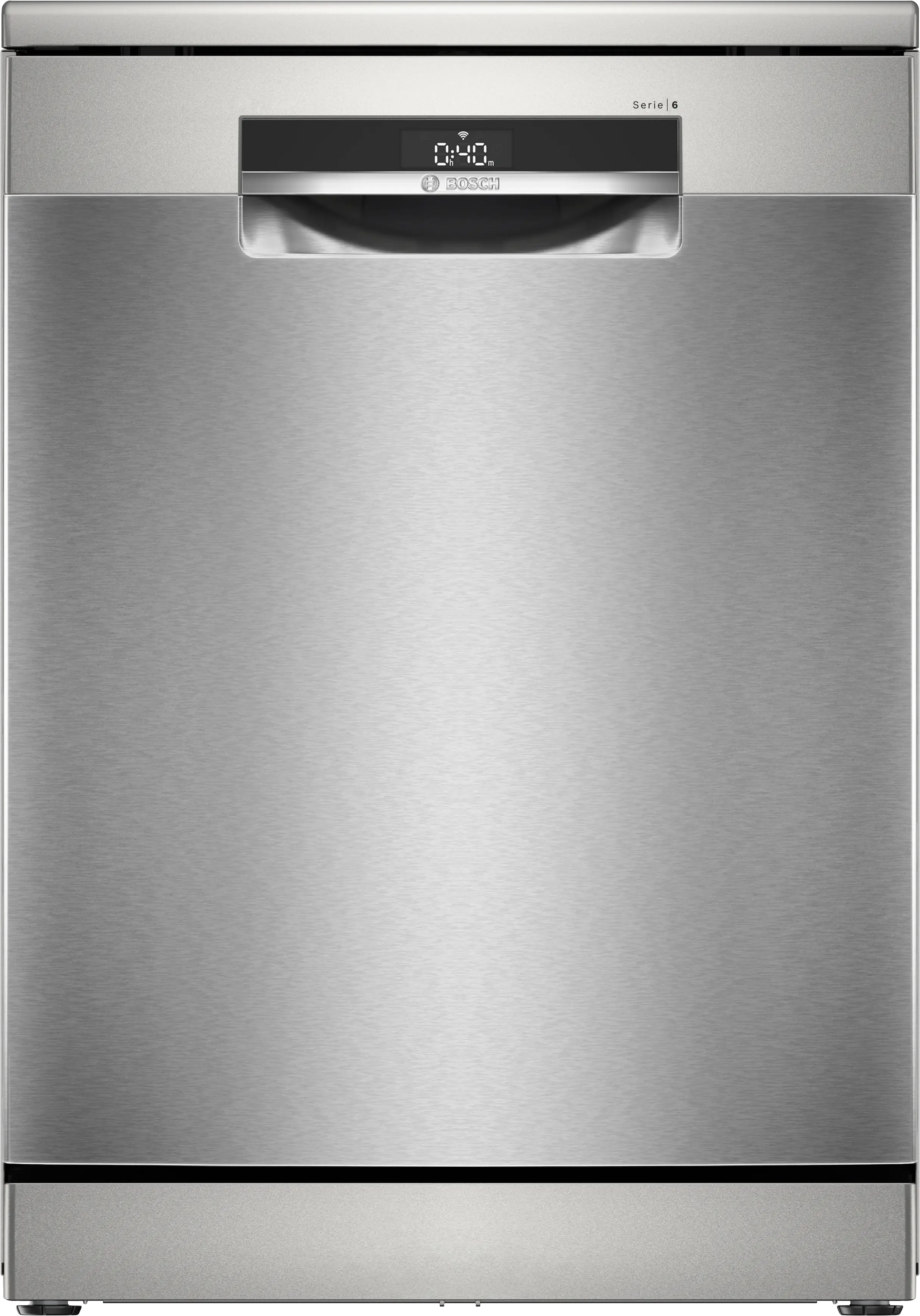 Bosch Dishwasher 60cm 14 Place 6 Programs Series 6 Silver Inox Model SMS6EMI62V