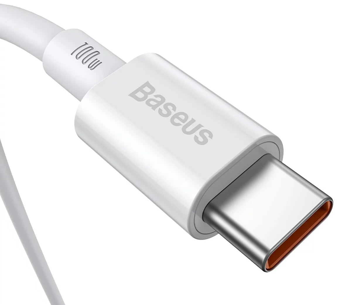 <tc>كابل شحن وبيانات USB-C إلى USB-C بقوة 100 واط من Baseus Superior Series بطول 2 متر</tc>