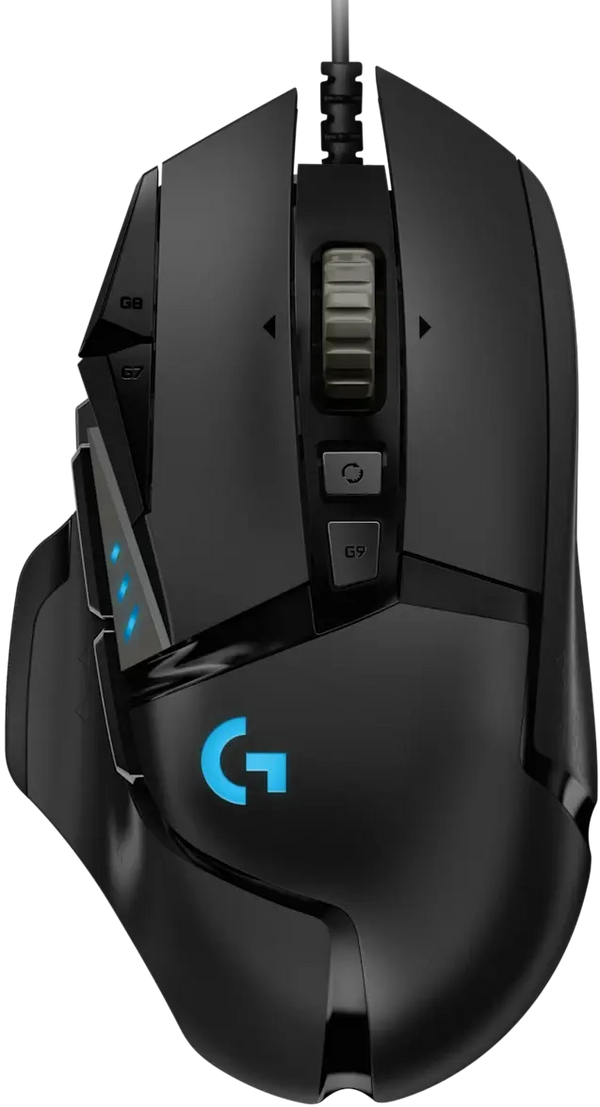 Logitech G502 HERO High Performance Wired Gaming Mouse - Black