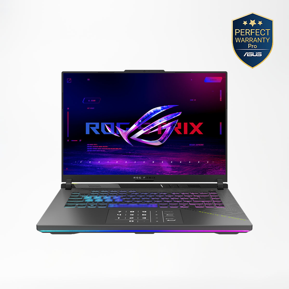 Asus ROG Strix G16 AMD Ryzen 9 9955HX 16GB Ram  5600MHz RTX 5060 8GB   1TB NVMe  16″ FHD+ 165Hz Win 11 Home